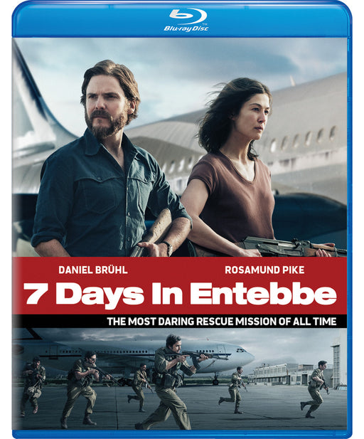 7 Days in Entebbe (MOD) (BluRay Movie) - movie cover art