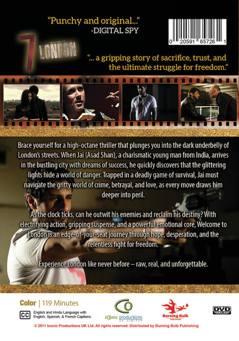 7 Welcome to London (MOD) (DVD Movie) - back cover art