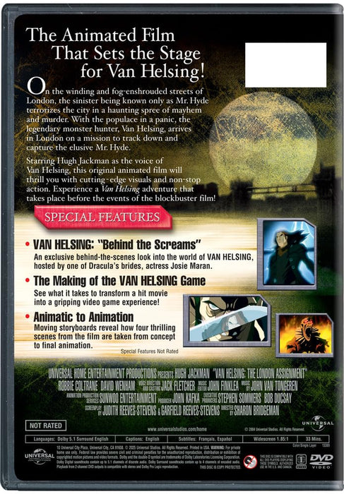 Van Helsing: The London Assignment (MOD) (DVD Movie)