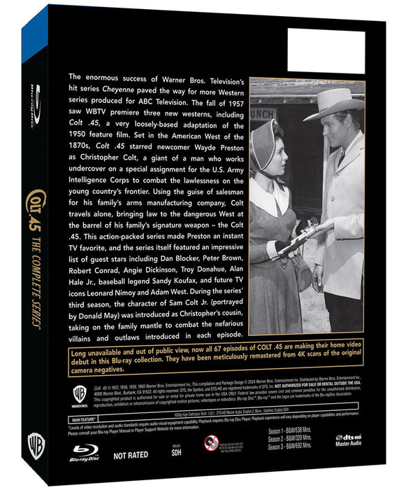 Colt 45 - The Complete Series (MOD) (BluRay Movie)