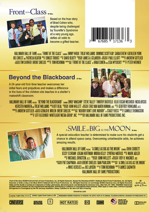 Hallmark Hall of Fame 3-Movie Collection: Front of the Class, Beyond t (MOD) (DVD MOVIE)