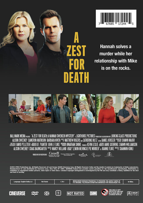 A Zest For Death: A Hannah Swensen Mystery (MOD) (DVD MOVIE)
