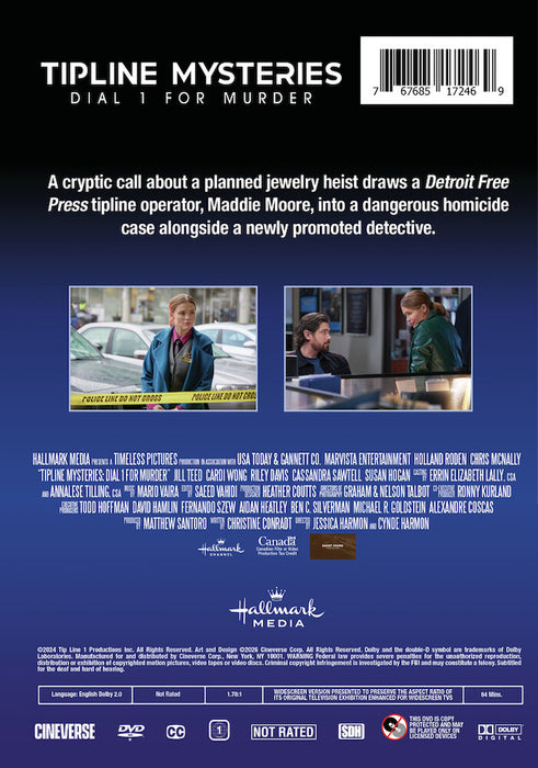 Tipline Mysteries: Dial 1 for Murder (MOD) (DVD MOVIE)