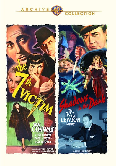 7th Victim, The/Shadows in the Dark (1943) (MOD) (DVD Movie) - movie cover art