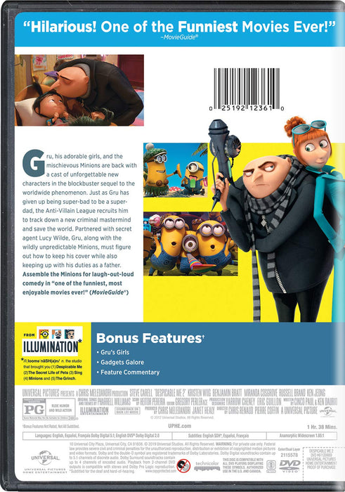 Despicable Me 2 (DVD MOVIE)