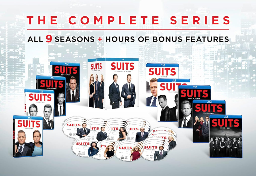 Suits: The Complete Series (MOD) (BluRay Movie)
