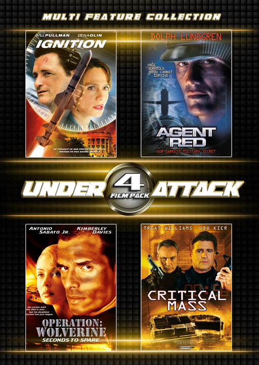 4 Film Pack Under Attack (DVD MOVIE)