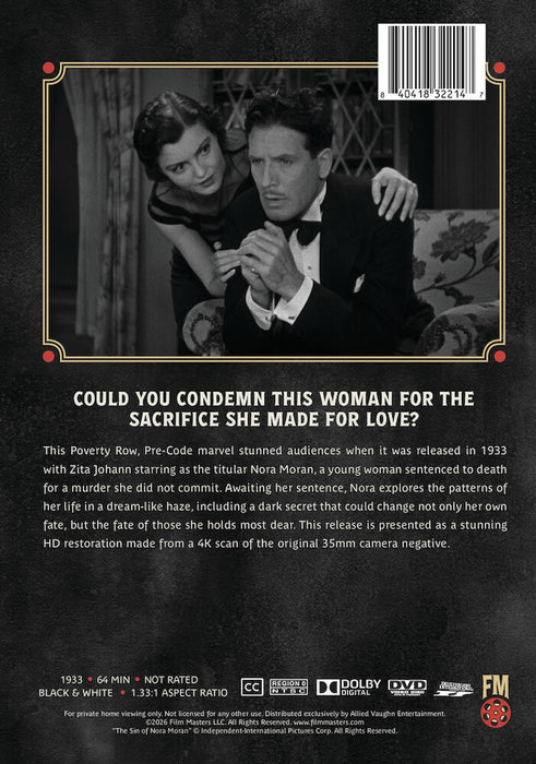 The Sin of Nora Moran (1933) (MOD) (DVD MOVIE)