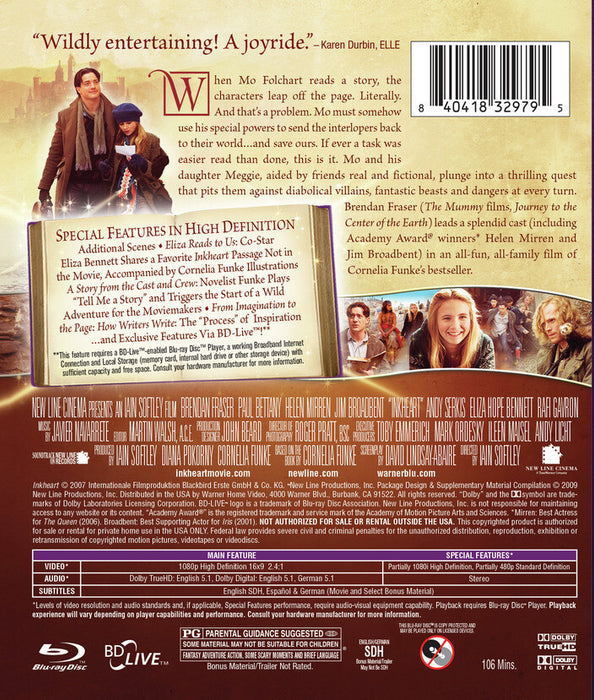 Inkheart (MOD) (BluRay MOVIE)