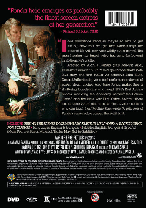 Klute (MOD) (DVD MOVIE)