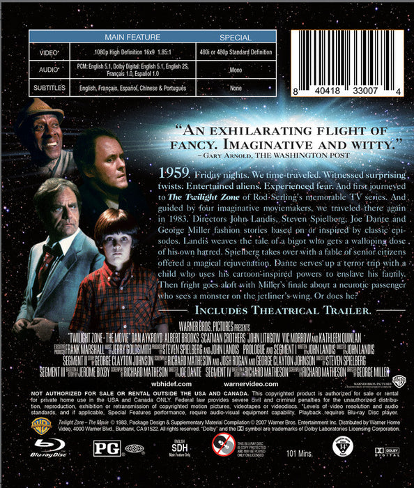 Twilight Zone: The Movie (MOD) (BluRay MOVIE)
