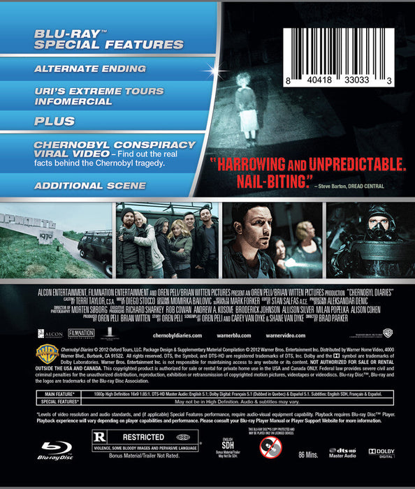 Chernobyl Diaries (MOD) (BluRay MOVIE)