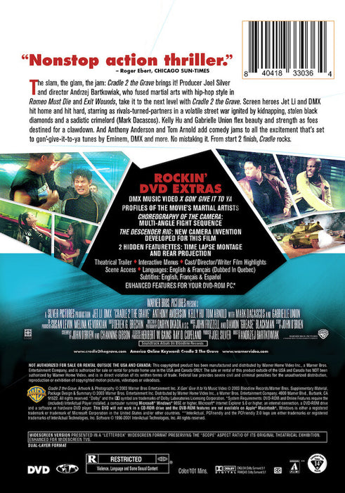 Cradle 2 the Grave (MOD) (DVD MOVIE)