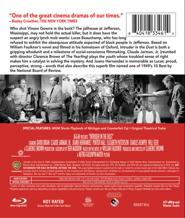 Intruder In the Dust (MOD) (BluRay MOVIE)