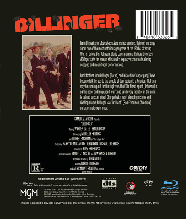 Dillinger (MOD) (BluRay MOVIE)