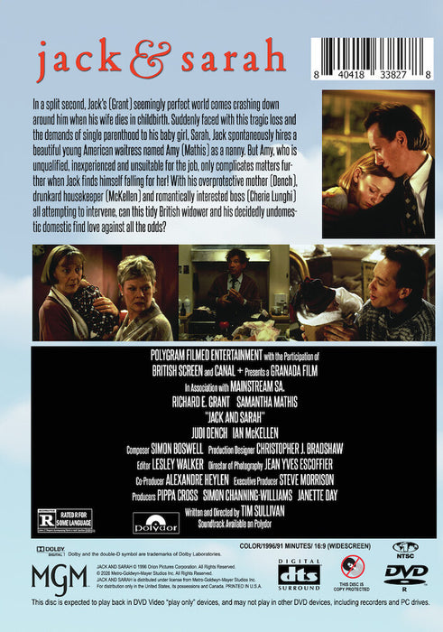 Jack & Sarah (MOD) (DVD MOVIE)