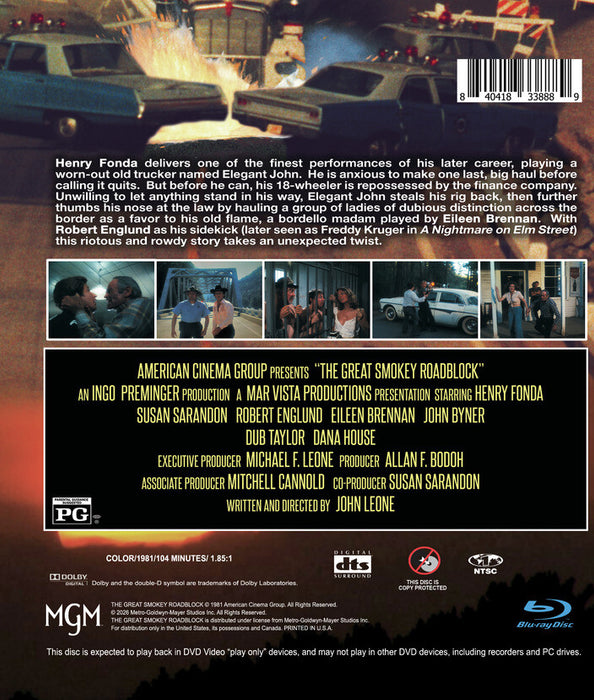 The Great Smokey Roadblock (MOD) (BluRay MOVIE)