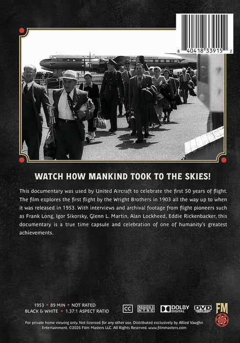 The History of Flight: We Saw It Happen (1953) (MOD) (DVD MOVIE)