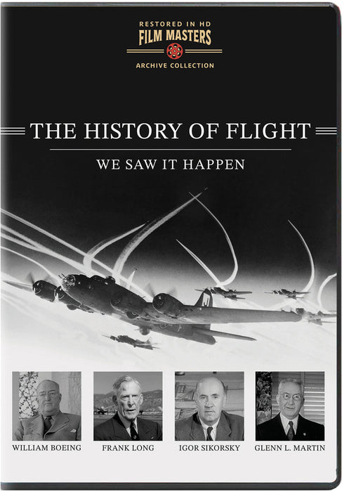 The History of Flight: We Saw It Happen (1953) (MOD) (DVD MOVIE)