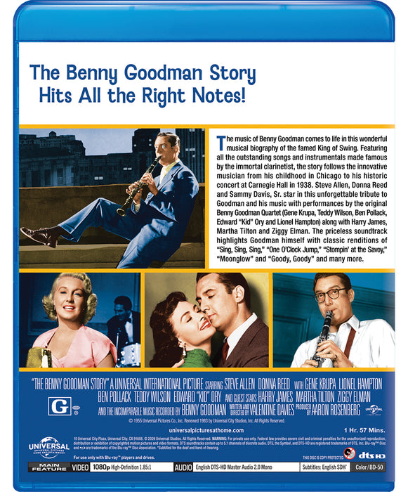 The Benny Goodman Story (MOD) (BluRay MOVIE)