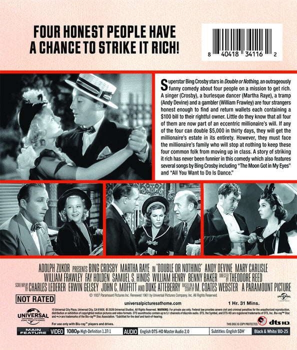 Double or Nothing (MOD) (BluRay MOVIE)