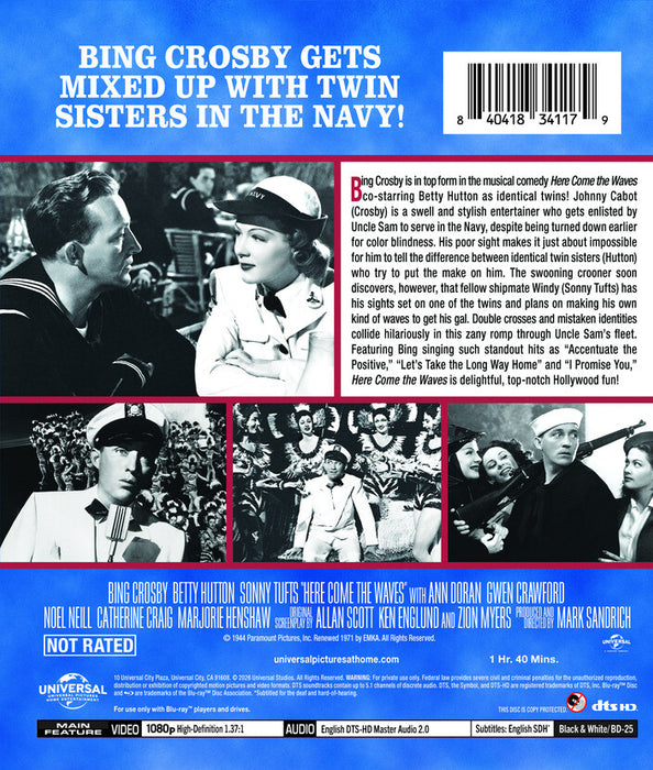 Here Come the Waves (MOD) (BluRay MOVIE)