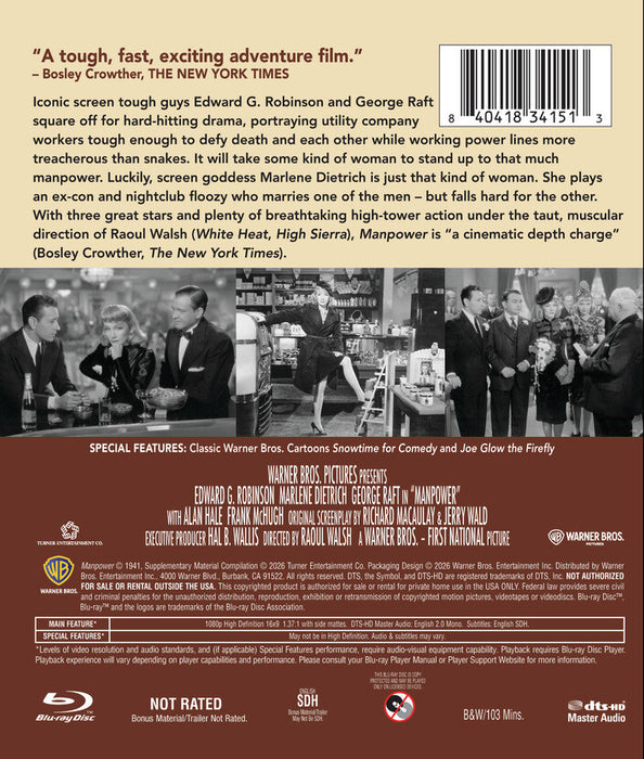 Manpower (MOD) (BluRay MOVIE)