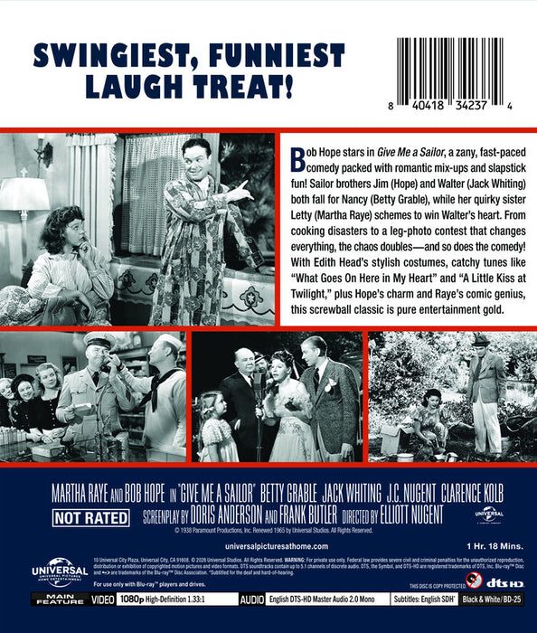 Give Me a Sailor (MOD) (BluRay MOVIE)