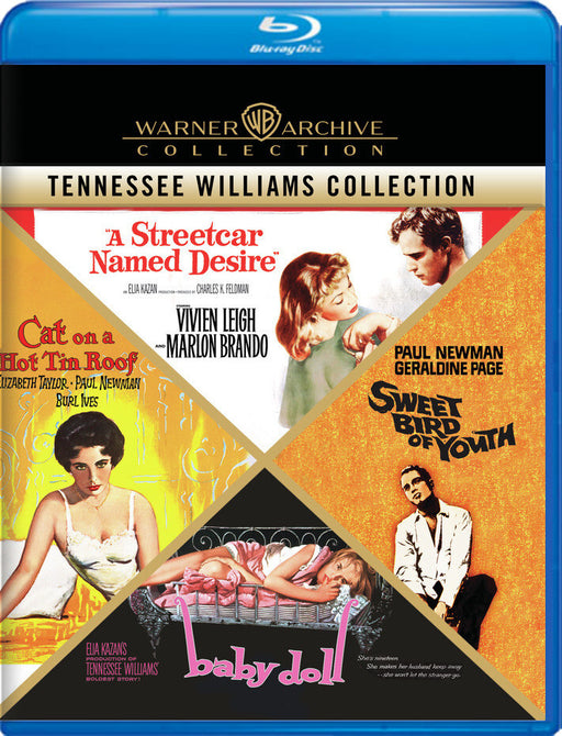 Tennessee Williams - 4 Film Collections (MOD) (BluRay MOVIE)