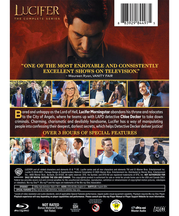 Lucifer: The Complete Series (MOD) (BluRay MOVIE)