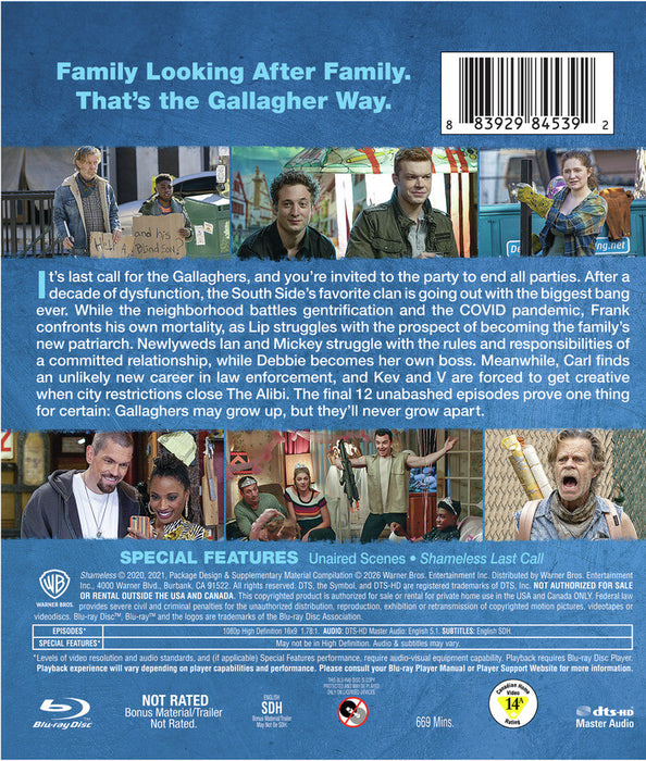 Shameless: The Eleventh and Final Season (MOD) (BluRay MOVIE)