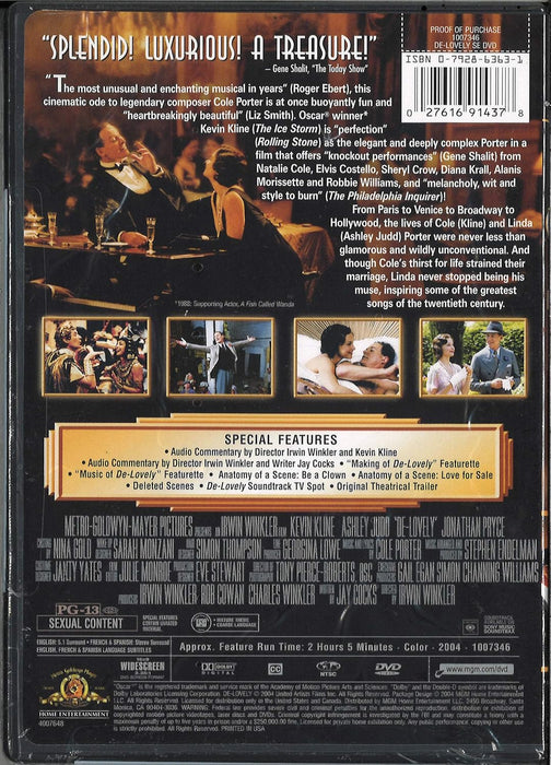 De-Lovely (DVD MOVIE)