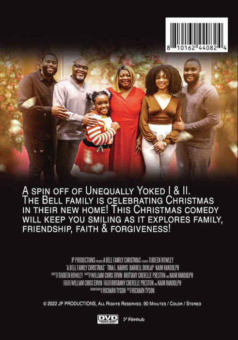 A Bell Family Christmas (MOD) (DVD Movie) - back cover art