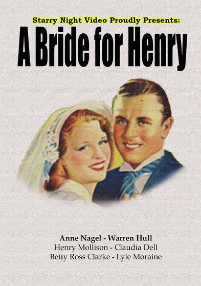 A Bride For Henry (MOD) (DVD Movie) - movie cover art