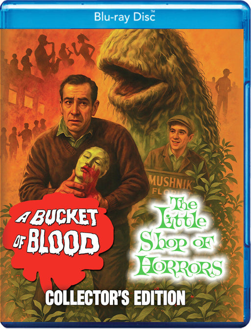 A Bucket of Blood / The Little Shop of Horrors: Collector's Edition (MOD) (BluRay Movie) - movie cover art
