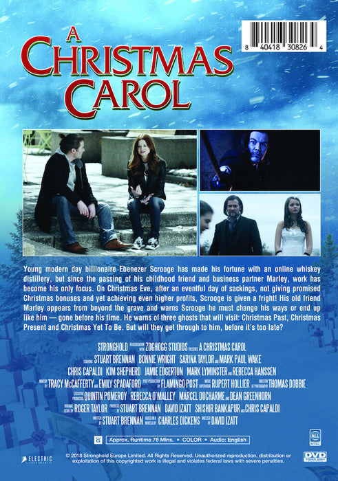 A Christmas Carol (MOD) (DVD Movie) - back cover art