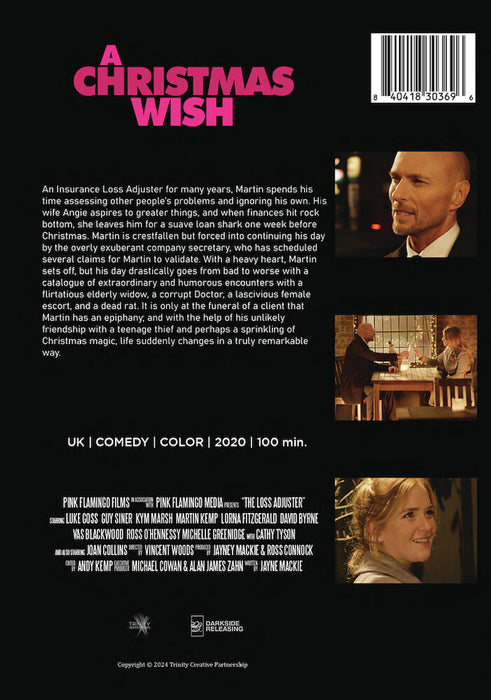 A Christmas Wish (MOD) (DVD Movie) - back cover art