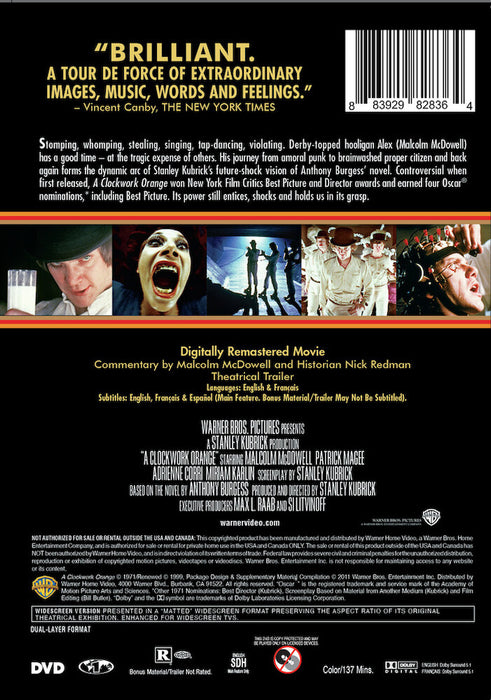 A Clockwork Orange (MOD) (DVD MOVIE) image 2