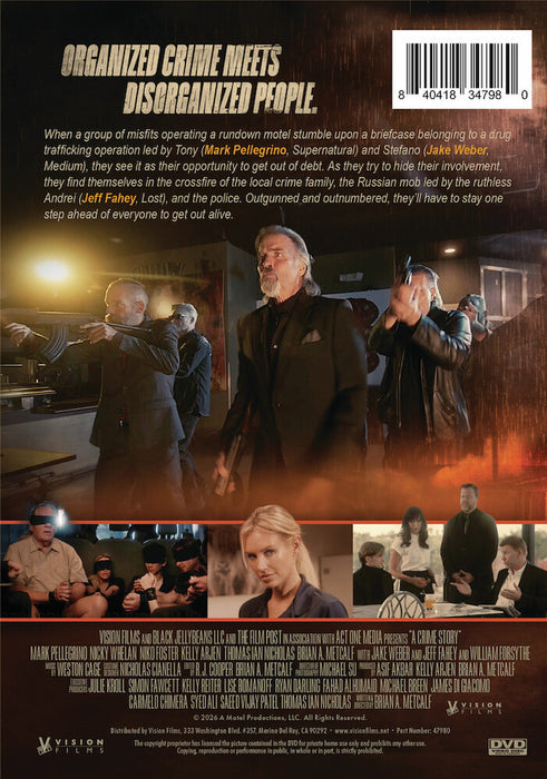 A Crime Story (MOD) (DVD Movie) - back cover art