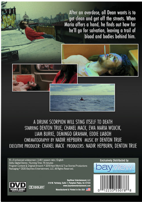A Drunk Scorpion Will Sting Itself To Death (MOD) (DVD Movie) - back cover art