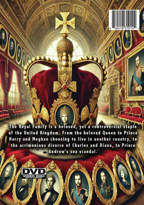 A Kingdom for a Crown (MOD) (DVD Movie) - back cover art