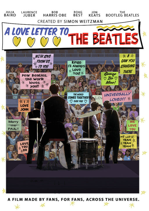 A Love Letter to the Beatles (MOD) (DVD Movie) - movie cover art