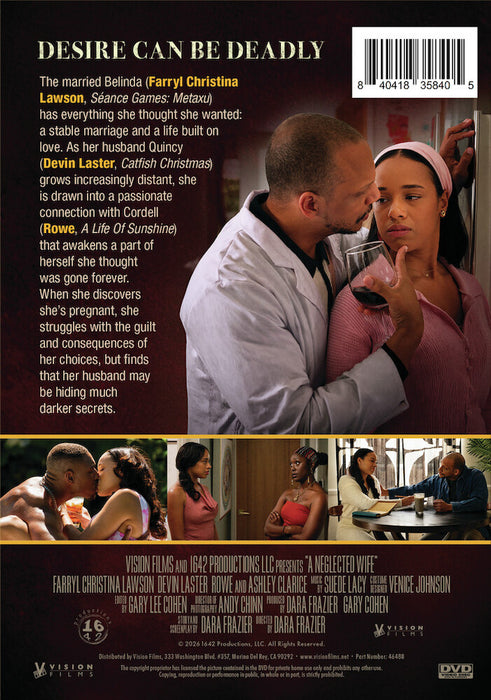 A Neglected Wife (MOD) (DVD Movie) - back cover art