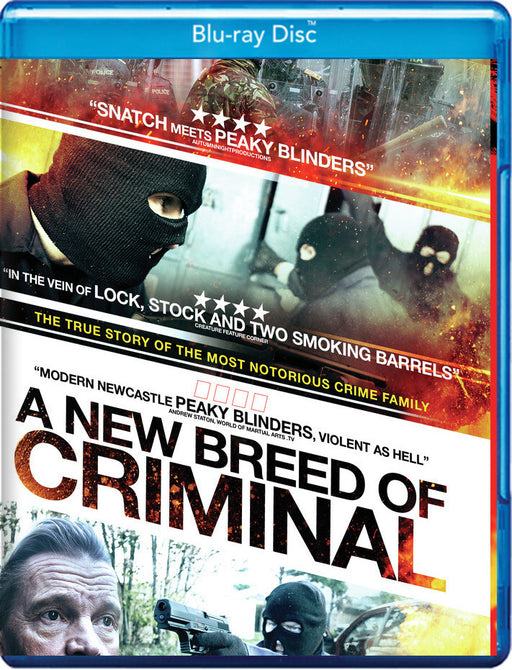 A New Breed of Criminal (MOD) (BluRay Movie) - movie cover art