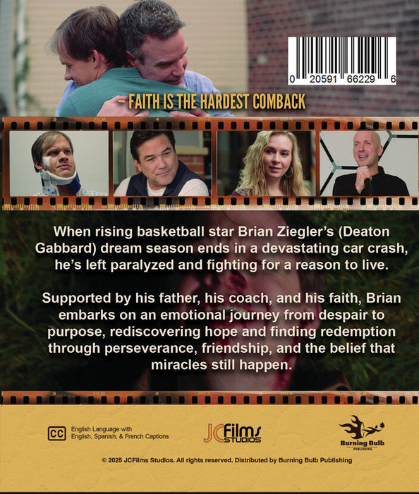 A Paralyzing Redemption (MOD) (BluRay Movie) - back cover art