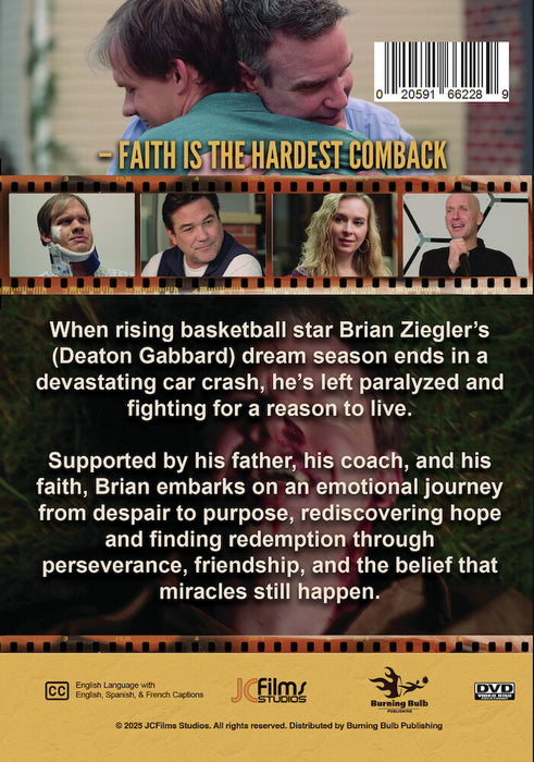 A Paralyzing Redemption (MOD) (DVD Movie) - back cover art