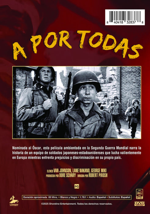 A Por Todas (MOD) (DVD Movie) - back cover art