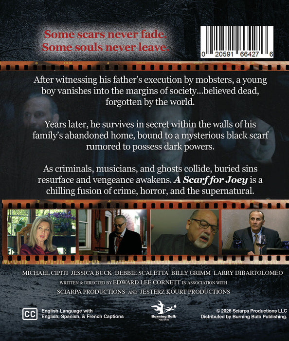 A Scarf For Joey (MOD) (BluRay Movie) - back cover art