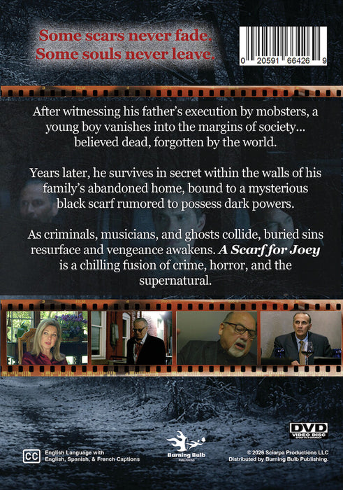 A Scarf For Joey (MOD) (DVD Movie) - back cover art