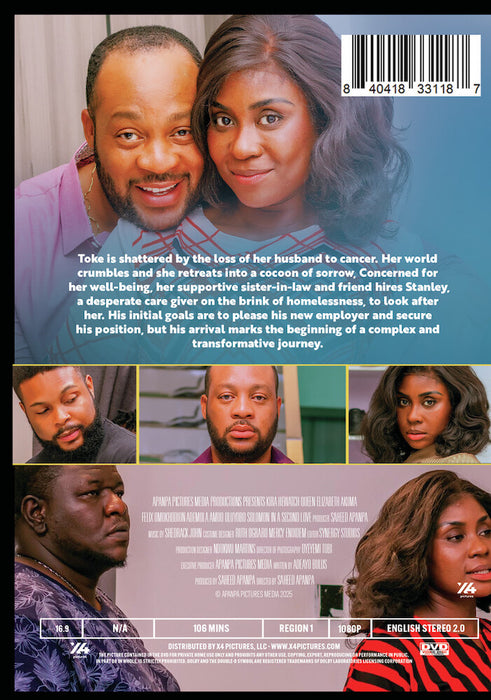 A Second Love (MOD) (DVD Movie) - back cover art